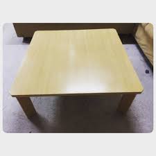 For Sale Wood Coffee Table Size 100x100 Price 16 Bd للبيع طاولة وسط خشب بحالة ممتازة السعر 16 Bd Tel 33770050 Coffee Table Table Home Decor