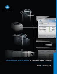 Konica minolta bizhub c652 printer driver, fax software download for microsoft windows, macintosh, linux, unix and unix. Brochure Pdf Konica Minolta