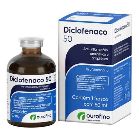 DICLOFENACO 50 INJETAVEL - 50ML