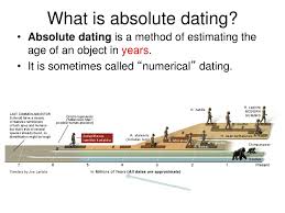 To evaluate the exact age, both the chemical and physical properties of the object are looked keenly. Define Absolute Dating And Explain How It Is Different From Relative Dating Url To