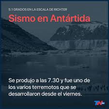 La onemi envió una alerta a los teléfonos celulares ordenando la evacuación de la zona de la playa de la antártida. Un Terremoto De 5 1 Sacudio La Antartida Todas Las Bases Estan En Alerta Tn