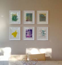 Framed Kids Artwork Perfect In The Kitchen Kids Study Kids Artwork Home Decor