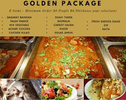 Golden Spoon Take Out Catering Golden Package From Small Parties To Large We Cater For All Occasions You Can Customize Food Dishes Spicy Recipes Catering
