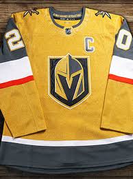 Grab a new and authentic golden knights jersey from the official online store of the nhl so you can watch every game in style while putting your team nhl shop is your #1 source for the new, alternate gold vegas golden knights jersey, so you can boldly sport your favorite team color on game day. Vegas Golden Knights Unveil New Gold Alternate Jerseys Ksnv