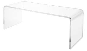 Shelf is 8 down from top. Clear Acrylic Lucite Coffee Table Entryway Bench Clear Coffee Table Lucite Coffee Tables Acrylic Coffee Table