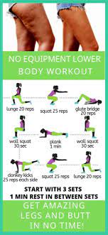 Lower Body Workout No Equipment Needed Lower Back Exercises Lower Back Workout Back Wor Lower Body Workout Fitness Body At Home Workout Plan