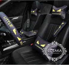 フェンディ 車用品 抱き枕 ネックピロー ウエストクッション ふわふわ fendi 車ハンドルカバー モンスター 可愛い カーアクセサリー ファッション カーアクセサリー カー フェンディ