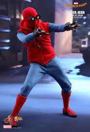 Hot Toys Spider Man Homecoming Spider Man Homemade Suit Version 1 X2f 6th Scale Collectible Figure Hot Toys Spiderman Spiderman Spiderman Homecoming