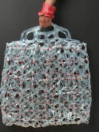 ocean trash art upcycling plastic bag crafts paper pouch suppliers