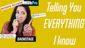But models and voiceover artists how does backstage.com work? How To Choose A Casting Website That Is Right For You Paid Free 12 Ways To Get Auditions Youtube
