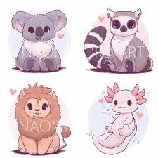 Kawaii culture didn't start from anime. Pin By Lady Jay On Kawaii Insprise Cute Animal Drawings Kawaii Animals Cute Animal Drawings Kawaii