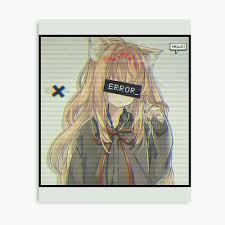 Maybe you would like to learn more about one of these? Error Glitch Sad Anime Girl Photographic Print By Simouser Redbubble