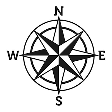 Black And White Compass Stencil Tattoo Compass Rose Svg Cuttable Designs Compass Drawing Compass Art Compass Rose