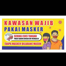 Pemerintah juga telah menyediakan tempat mencuci tangan di sejumlah titik. Mmt Kawasan Wajib Pakai Masker Shopee Indonesia