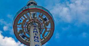 The visitors queuing orderly, seated in waiting chairs along the waiting area, the tower is going up and down using a kind of giant hydraulic machine, and the viewing rooms rotates 360°, making a deep. Menara Taming Sari Ticket In Melaka Klook Malaysia