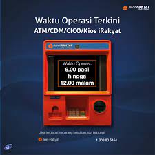 Dalam masa perang mempertahankan kemerdekaan pada tahun 1948, kegiatan bri sempat pada waktu itu melalui perpu no. Bank Rakyat On Twitter Waktu Operasi Baharu Di Atm Cdm Cico Dan Kios Irakyat Kami Jika Terdapat Kesulitan Hubungi Kami Ya Kami Sedia Membantu Https T Co Kjrepfpxy5