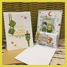 Ia sebagai suatu tanda anda mudah didekati dan bersedia untuk memberi khidmat. Pop Up Hari Raya Greeting Cards Design B Design Craft Others On Carousell