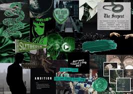 Find over 100+ of the best free green aesthetic images. Slytherin Collage Wallpapers Wallpaper Cave