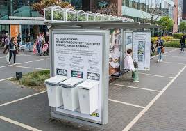 Ikea Goes Green With A Bus Shelter In Budapest Jcdecaux Hungary Bus Stop Design Bus Shelters Parking Design