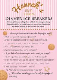 Wedding Table Games Ice Breakers Dinner Party Games Ice Breakers