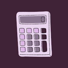 Ios 14 Calculator Icon App Icon Icon Violet Aesthetic