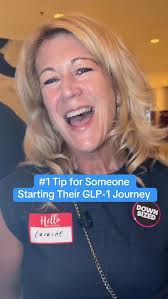 Share tips below for anyone starting their GLP-1 journey 💙, @thedownsized