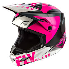 fly racing 73 8619 1 elite vigilant youth small pink black off road helmet