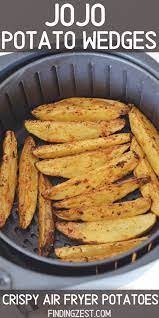 Jojo Potato Wedges Air Fryer Dinner Recipes Air Fryer Recipes Easy Air Frier Recipes