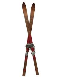 Antique Chalet Downhill Skis Vintage Skis Antique Skis Downhill Skis