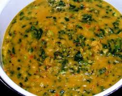 Lasooni Dal Palak Garlicky Lentils With Spinach Recipe Vegetarian Cooking Easy Cooking Dal Palak Recipe