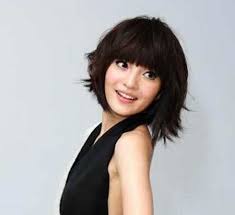 If you have a round face, bangs can either hide it or show it off. 23 Cute Asian Hairstyles For Short Hair Short Hairstyles Haircuts 2019 2020