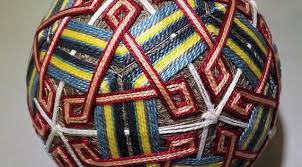Temari Is An Ancient Form Of Japanese Culture And Art The Gift Or A Temari Ball Is Believed To Bring Good Fortune To The Recipient T Gift Wrapping Gifts Ball