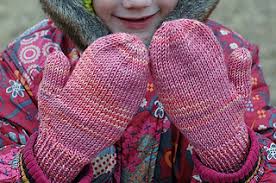 Free knitting pattern for a girl's dress bluebelle sizes: Ravelry Basic Children S Mittens Pattern By Elizabeth Durand