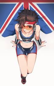 HD wallpaper: digital art, Tracer (Overwatch), Overwatch 2, flag, british  flag | Wallpaper Flare