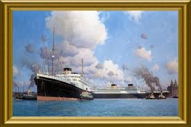 The BRITANNIC and the GEORGIC were the ...