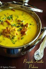 Punjabi Kadhi Pakora Punjabi Kadhi With Pakora Punjabi Recipes Indian Food Recipes North Indian Recipes Punjabi Food