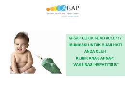 ¿debería hacerme alguna prueba para ver si tengo hepatitis b? Vaksin Hepatitis B Klinik Anak Ap Ap Jakarta