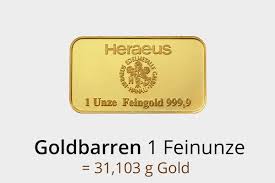 Unze Gold Oder Feinunze Gold Was Ist Der Unterschied