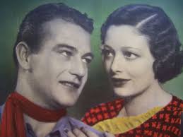 John Wayne and Polly Ann Young..."The Man From Utah" 1934 INCREDIBLE LOBBY  CARD