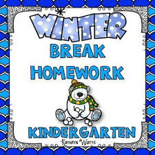 Winter Break Packet Kindergarten Winter Kindergarten Kindergarten Homework Kindergarten