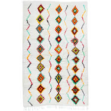 137 x 126 cm, afrika →. Teppich Azilal Azwaw 160x255 Weiss Mehrfarbig Handgefertigt Wolle Marokko