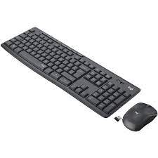 A logitech wireless keyboard and mouse combo lets you ditch the wires and gain freedom of movement, whether you're working in a set location or moving around a room. Buy Logitech Mk295 Wireless Keyboard Mouse Combo Black In Dubai Sharjah Abu Dhabi Uae Price Specifications Features Sharaf Dg