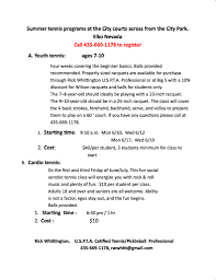 Youth Tennis Lesson...