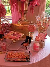 Kennedy Super Sweet Sixteen Candy Table Buffet Dessert Table Pink Decor Pink Ombre Desserts Chocolate Oreos Weddi Sweet Sixteen Candy Dessert Table Candy Table