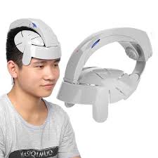 Elektrische Head Massager Helm Kopfhaut Gehirn Entspannen Maschine Kopfschmerzen Schmerzen Druck Relief Kopf Akupunktur Vibration Massage Gerat Head Massage Instrument Aliexpress
