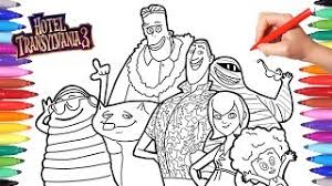 Download and print free starbucks coffee unicorn coloring pages. Hotel Transylvania 3 Coloring Pages Coloring Books For Kids Rainbow Tv