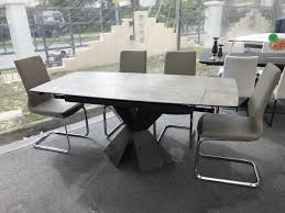 Maybe you would like to learn more about one of these? Ceramic Glass Extendable Dining Table 4 Chairs Furniture Home Living Furniture Tables Sets On Carousell