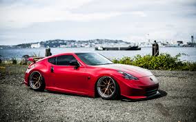 Wallpapers Nissan 370z Tuning Car Stance Red Tuning Nissan 370z Coupe Modified 1920x1200 Download Hd Wallpaper Wallpapertip