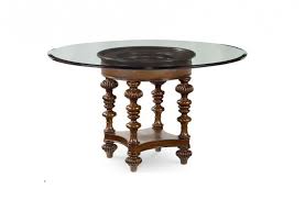 Made from solid cherry in queen anne styling. Dining Table With Glass Top Pepica Thomasville Luxury Furniture Mr