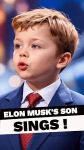 Elon Musk's Son _X_ Sings Emotional Song | The World Changer | Facebook